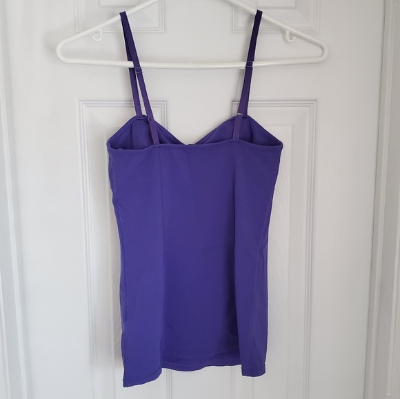 Talula EUC Purple Bustier Tank Top - Picture 2 of 6